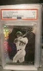 2022 Panini Chronicles #20 Mike Trout Titan Building Blocks Prizm LA Angels Psa