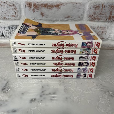 Rosario + Vampire Manga English Set Vol 1-6 Viz Media
