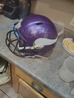 Minnesota Vikings Football Helmet Signed by #69 Autographed NFL Original