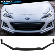 Fits 17-20 Subaru BRZ STI Style Unpainted Front Bumper Lip Spoiler Splitter PU