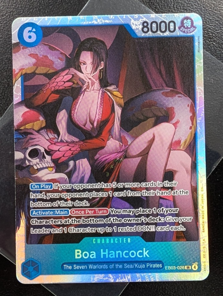 Boa Hancock EB03-026 SR Super Rare Extra Booster Heroines Edition
