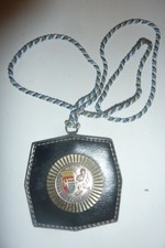 Abzeichen 1972  Volkslauf Volksmarsch Deisenhausen Krumbach Bayernwappen