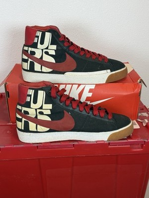NEW Nike Blazer Mid Beautiful Losers size 10.5 312220-001 2008 Black Red supreme