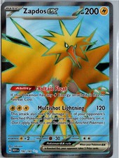 Zapdos ex Ultra Rare SV: Scarlet & Violet 151 192/165 NM on eBay