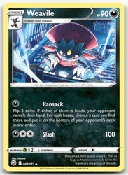 Weavile 087/172 Brilliant Stars
