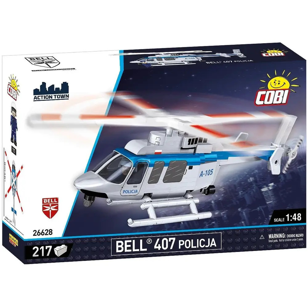 Cobi 26628 1:48 Bell 407 Policja - Polizei - Bild 2