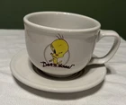 “De-Wicious!" Tweety  Fiestaware Homer Laughlin China for Warner Bros Jumbo Mug