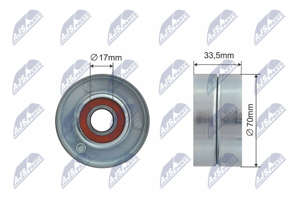 Tensioner, V-Belt Compatible With ALFA ROMEO 159, BRERA, SPIDER, BUICK EN - Image 8