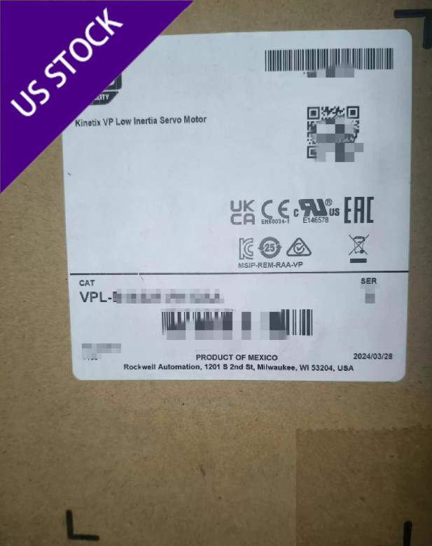 Spot Goods Sealed VPL-B0631T-PJ14AS NEW AC Servo Motor US Stock Expedited Ship