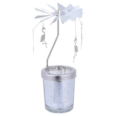 1pc Metall Candlestick Retro Kerzenhalter Desktop Candle Cup Candelabra