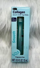 💧B Pure Collagen Serum Under Eye Roller 0.5fl Oz BNIB Smooths & Rejuvenates💧