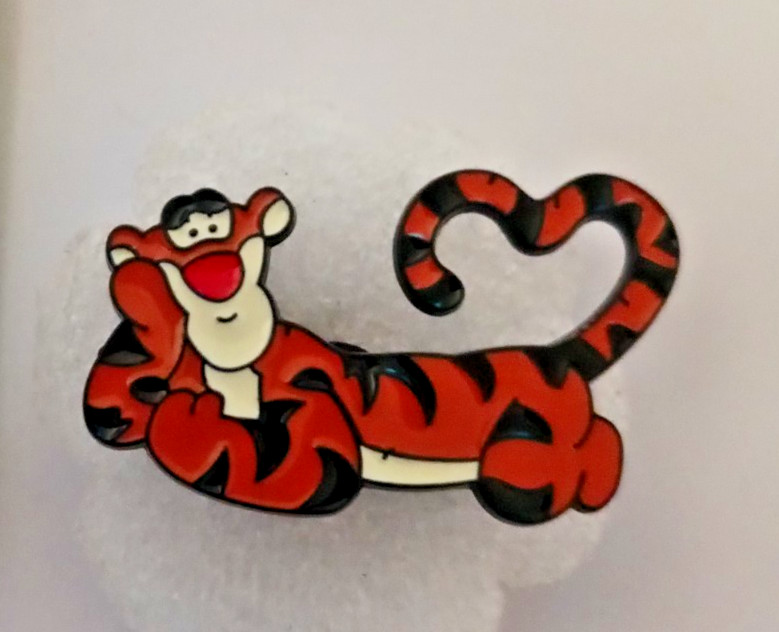 TIGGER-ENAMEL PIN-2 OR MORE PINS $5.49 SHIPPING-SPEND $20 SHIPPING IS FREE