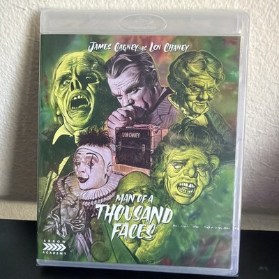 Man of a Thousand Faces Blu-ray 1957 Arrow Special Edition James Cagney SEALED