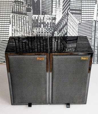 Rogers BBC Licenced LS3/5a Classic SE Piano Goss Black Brandneu