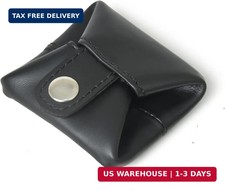 Top Grain Leather Coin Pouch, Change Holder, Mini Pocket Wallet, Handcrafted Coi