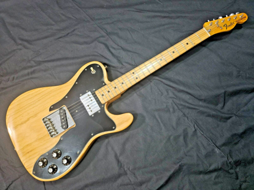 Fender Telecaster Custom 1974 USA Natural Ash Maple Board WRHB Wide Range - Afbeelding 1 van 22