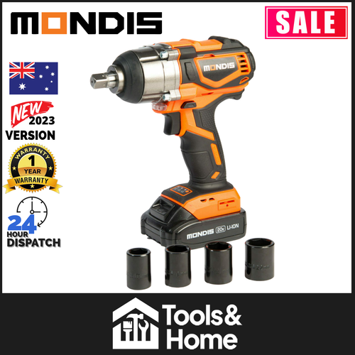 Mondis 20V 1/2" Cordless Impact Wrench Lithium Snap On style Rattle Gun M20HIW eBay