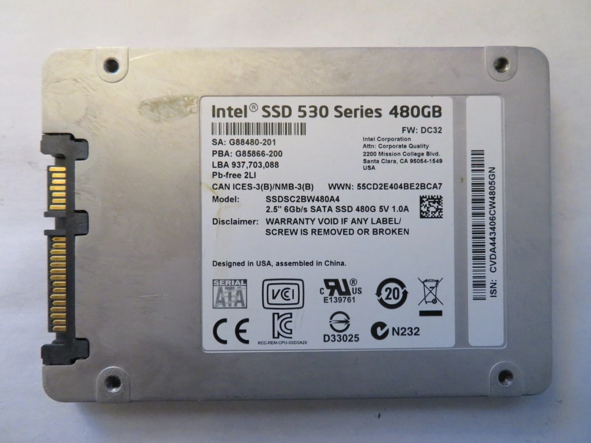 Intel ssd shop 480