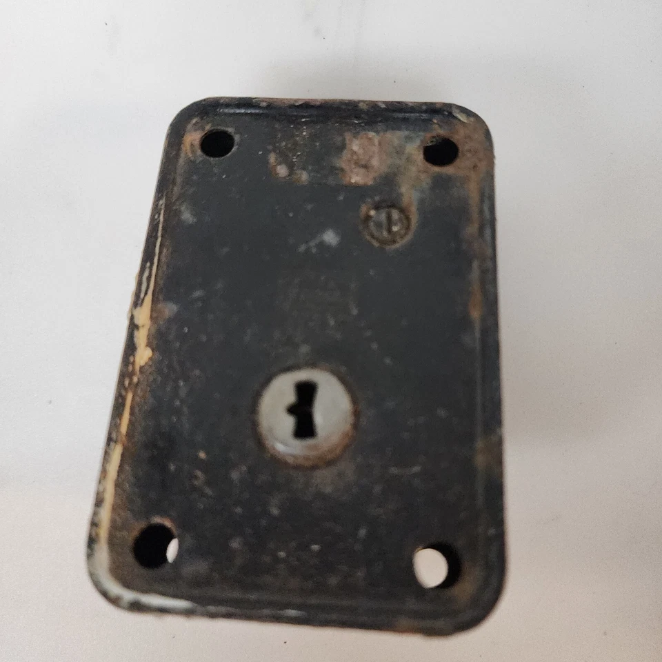 Vintage Surface Mount Twist Knob Door Lock Latch Deadbolt - Изображение 3 из 4