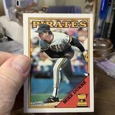 1988 O-Pee-Chee Pittsburgh Pirates Baseball Card #224 Mike Dunne