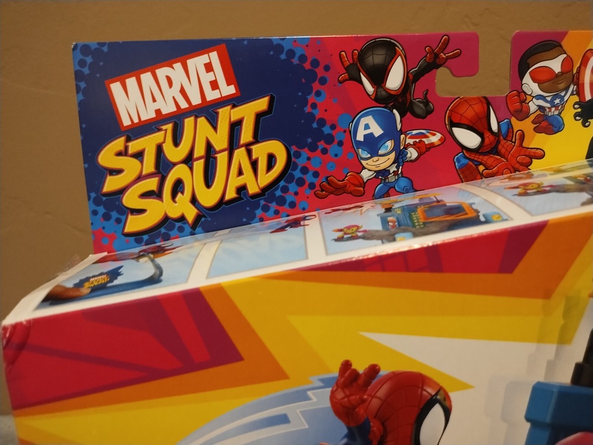 Marvel Stunt Squad Spider-Man Vs. Green Goblin Crane Smash