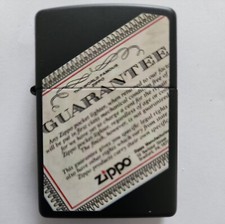 Ligthter Zippo Planeta Guarantee