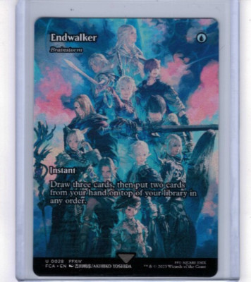 MTG Final Fantasy Endwalker Brainstorm Borderless u 0028 | eBay