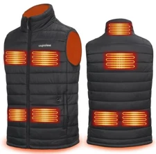 Heated Vest Men Outdoor Lightweight Warm Heating Clothing with Battery Pack