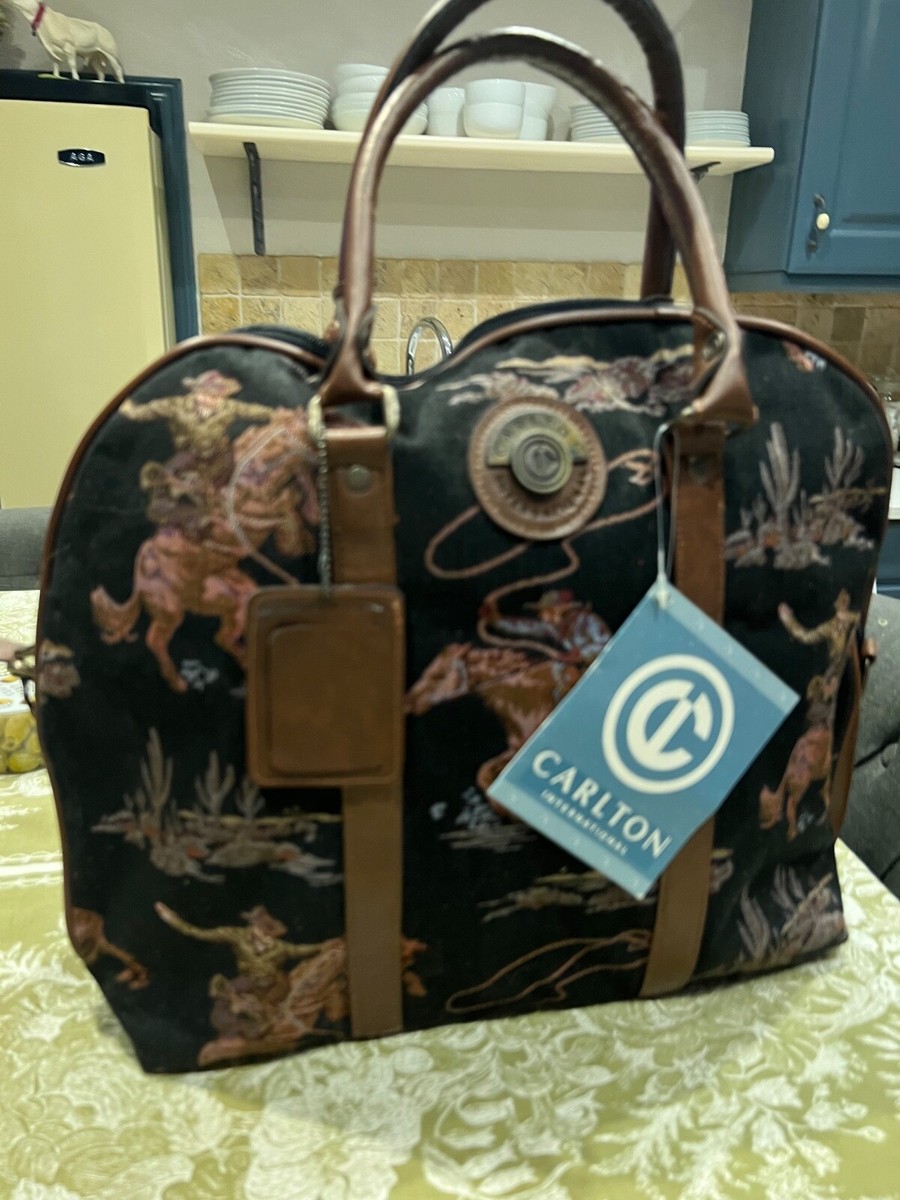 Sac fourre-tout homme vintage en cuir pour la nuit week-end
