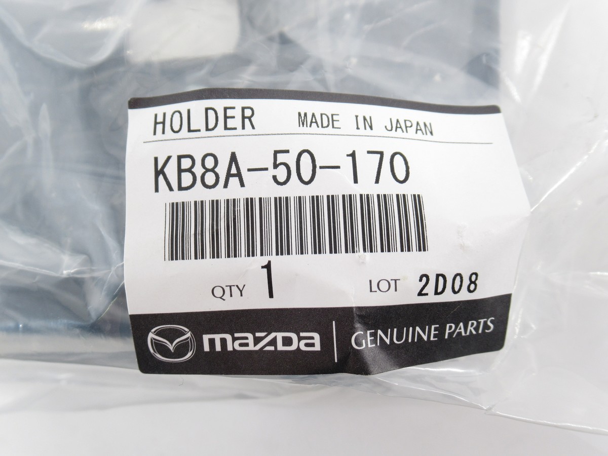Genuine OEM Mazda KB8A-50-170 Front License Plate Holder 2017-2021