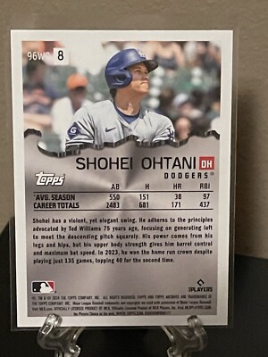 Shohei Ohtani 2024 Topps Archives Wrecking Crew Silver Foil SP. | eBay