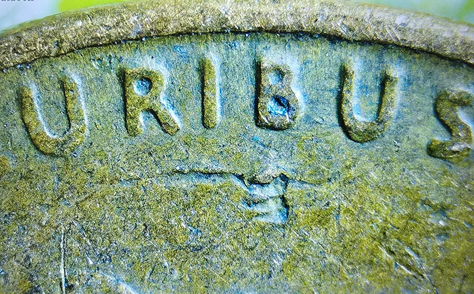 1944 S Wheat Cent DDR 1DR 010 & Strike Through XF Mint Error Penny Double Die