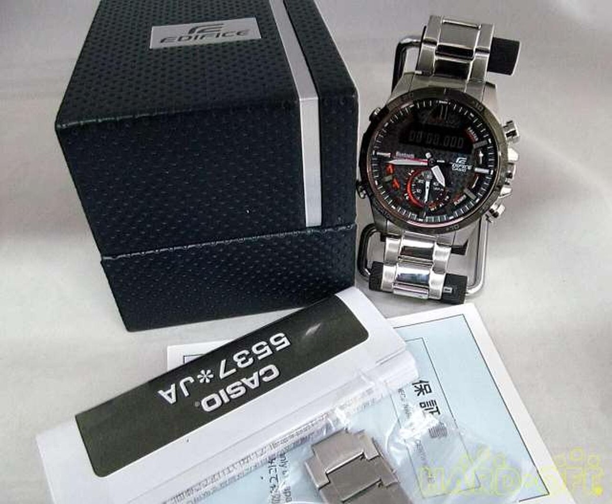 Casio Edifice ECB-800 Quartz Analog Stainless Steel Men's Watch