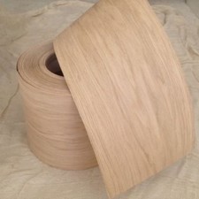 Pre Glued Iron on White Oak Wood Veneer Sheets 250mm wide, you choose the Length