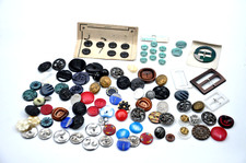 Paket Antike Kn&ouml;pfe Perlmutt Anker Milit&auml;r Jeux Olympiade Sammlung Couture 4