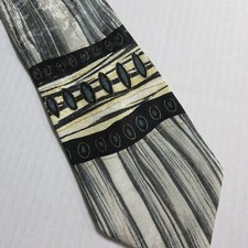 Men's 100 Silk Tie Hand Made in Italy  59.5 Inches