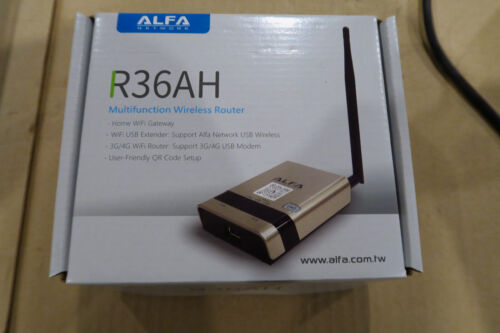 Gebraucht ALFA R36AH USB WLAN 4G Router Repeater für Tube-UAC2 & AWUS036ACHM - Bild 1 von 8