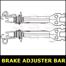 Brake Adjuster Bar Rear FOR CITROEN XSARA 90bhp 1.9 97->00 Estate N2 Apec