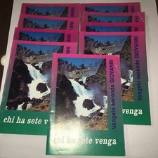 8 Copie Evangelo  di Giovanni Versione Giovanni Luzzi RIVEDUTA ( Bibbia )