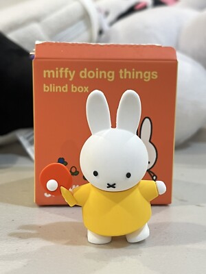 miffy doing things ping pong figure