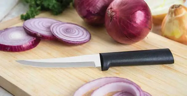 Rada R119 Knife Sharpener USA made sharpen knives quickly Instructions +  durable