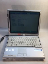 LOT OF 2- Fujitsu Lifebook T4215 13" Laptop Intel Core 2 Duo - VARIOUS ISSUES-MZ