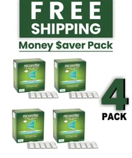 Nicorette Gum Icy White 2mg 210 Pieces - PACK OF 4-FREE SHIPPING