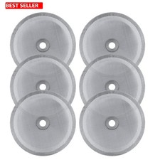 French Press Filter Screen 6 Pk 12 Oz Stainless Steel Reusable Coffee