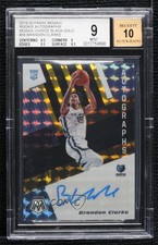2019 Mosaic Rookie Choice Black Gold Prizm 2/8 Brandon Clarke BGS 9 MINT Auto RC