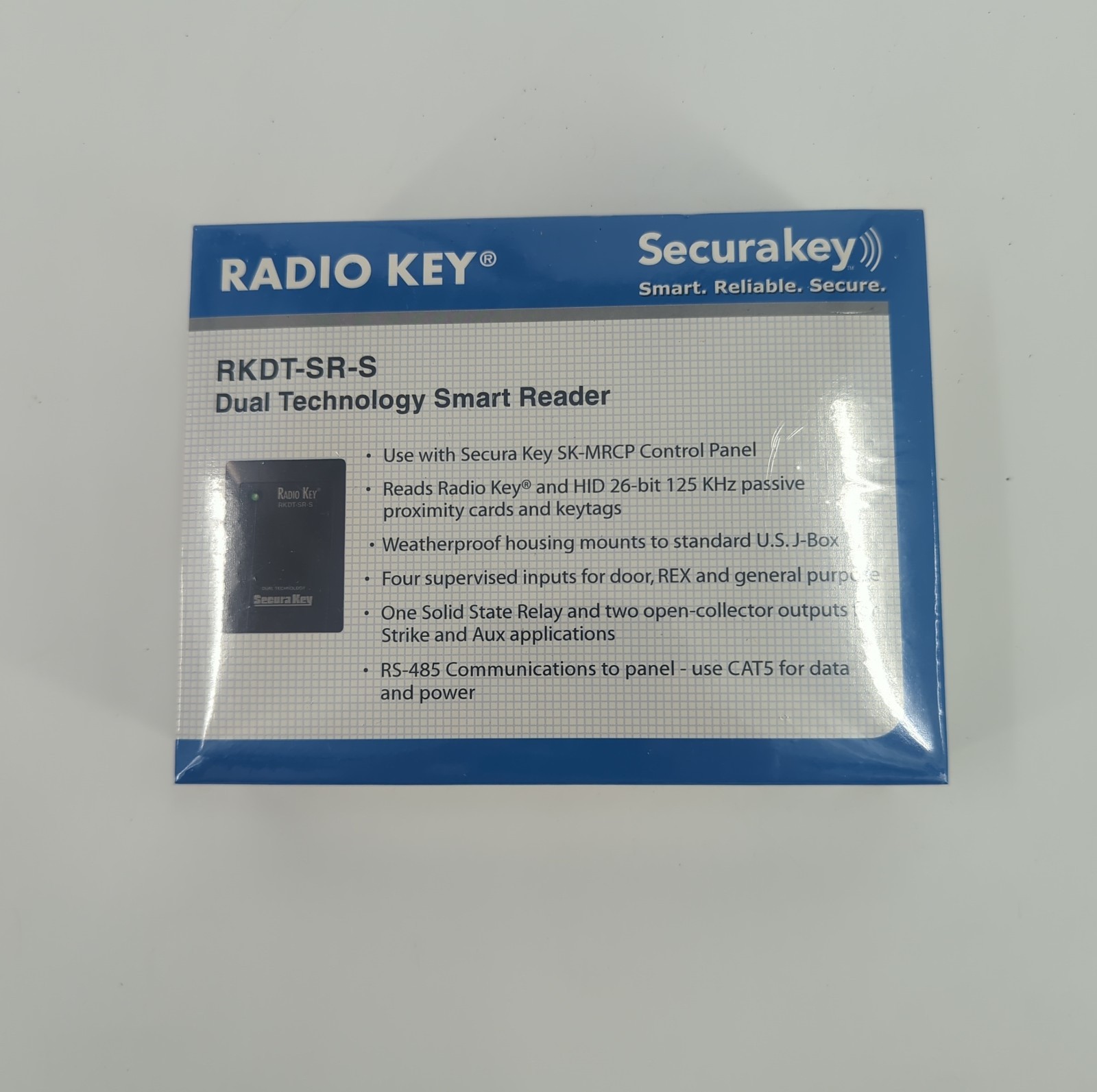Secura Key RKDT-SR-S Dual Technology Smart Reader use for SK-MRCP Control