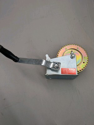 1000 lbs Hand Winch Heavy Duty Strap Winch. Marine, Boat, Trailer Or Pwc. NEW