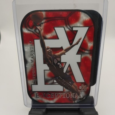   STEPHON MARBUY 1999-00 E-X  E-Xceptional Red Die-cut SP