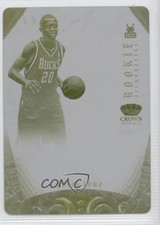 2012 Preferred Rookie Silhouettes Printing Plate Yellow 1/1 Doron Lamb #333 0c3