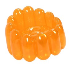 ⊹Inflatable Sofa Chair Outdoor Blow Up Couch Seat Transparent Candy Color For